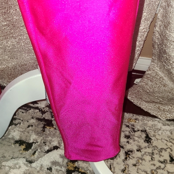 NWT Good American Compression Shine Good Waist Leggings - Picture 4 of 8